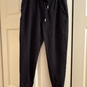 Daily Ritual Black Women's Jogger Pants Size Small
